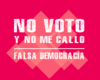 NO voto y no me callo